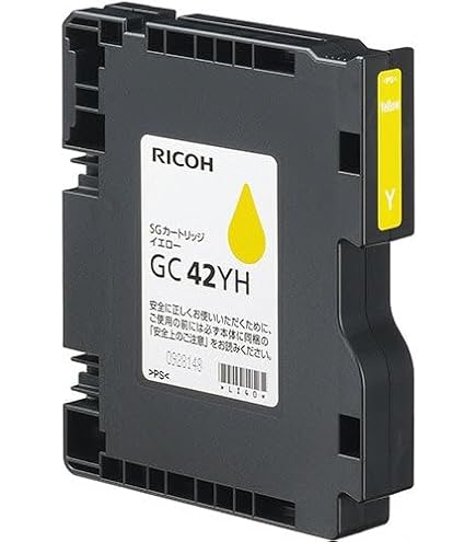 RICOH 廃インクボックスとSGカートリッジ ブラックGC42KH Amazon.co.jp: RICOH SGカートリッジ GC42KH ブラック Lサイズ 515930